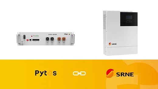 SRNEインバータ付き48100Rバッテリー