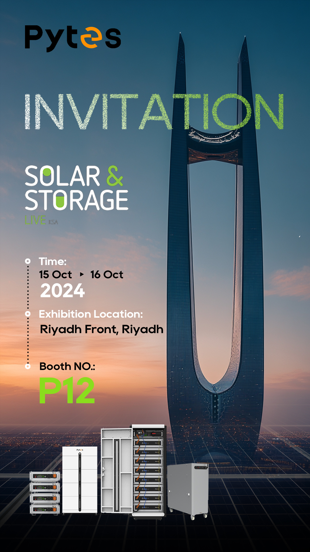 Solar & Storage Live KSA 2024 での パイツ: イノベーションを解き放つ: ブース P12 にお立ち寄りください。
