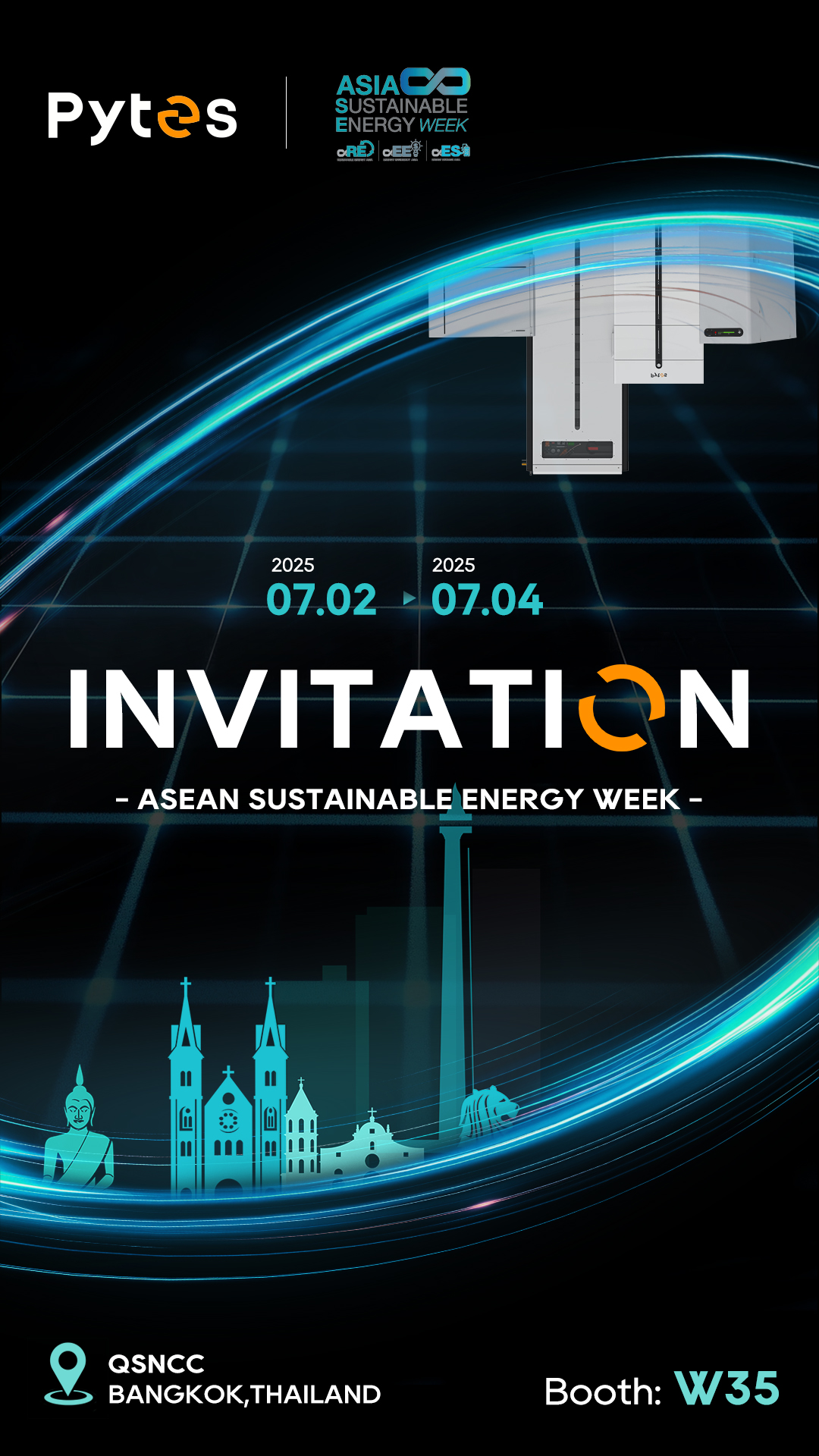パイテスがASEAN持続可能エネルギー週間で注目を集める